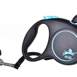 Flexi Black Design S 5 m Geltona Šuo Susitraukiantis pavadėlis - Image 2