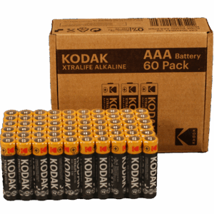 Kodak XTRALIFE alkaline AAA battery (60 pack)