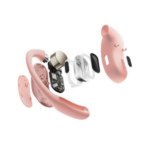 SHOKZ OpenFit Air Laisvų rankų įranga Bevielis Ausinės su kabliukais Skambučiai / muzika / sportas / kasdienis Bluetooth Rožinė - Image 3
