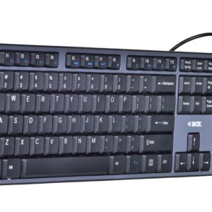 iBox IKMS606 klaviatūra Pelė įskaityta Namo USB QWERTY Anglų (JK) Juoda - Image 3