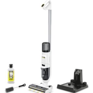 Kärcher FCV 2 Natural N Baterija Sausas ir drėgnas Bemaišis 160 W Balta