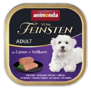 ANIMONDA Vom Feinsten Adult Lamb and whole grain - šlapias maistas šunims - 150g