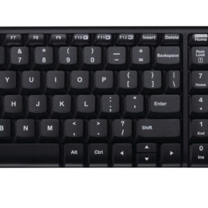Logitech G MK220 klaviatūra Radijo dažnio belaidė QWERTY JAV tarptautinė versija Juoda