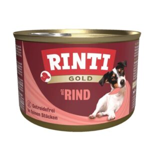 RINTI Gold Beef - drėgnas ėdalas šunims - 185g