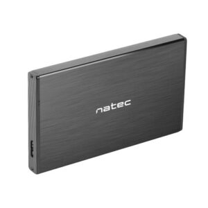 Natec RHINO GO USB 3.0 korpusas 2,5'' SATA HDD/SSD, juodas aliuminis