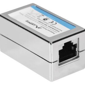 Lanberg AD-RJ45-RJ45-OS6 kabelių lizdinio / kištukinio jungčių tipo keitiklis RJ-45 Sidabras - Image 2