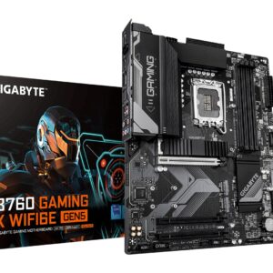 GIGABYTE B760 GAMING X WIFI6E GEN5 Intel B760 LGA 1700 ATX