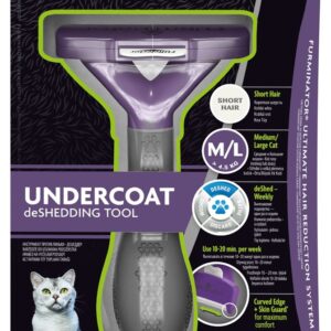 FURminator - trumpaplaukių kačių kailio valiklis - M/L - Image 2