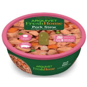 ARQUIVET Fresh Home Pork stew - drėgnas ėdalas šunims - 280g