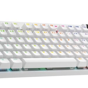 Logitech G PRO X TKL Rapid klaviatūra Žaidimams USB QWERTY JAV tarptautinė versija Balta - Image 3