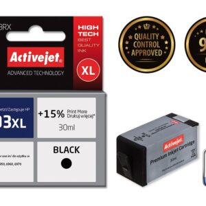 Activejet AH-903BRX inkt (vervanging HP 903XL T6M15AE; Premium; 30 ml; zwart) - Image 2