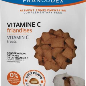 FRANCODEX Vitaminas C - skanėstas jūrų kiaulytėms - 50g