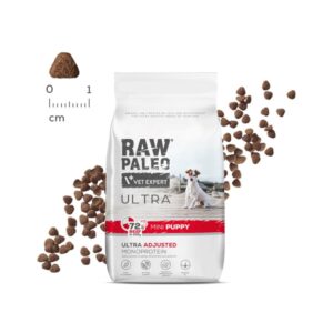 RAW PALEO Ultra Mini Puppy Beef - sausas maistas mažų veislių šuniukams - 8 kg - Image 3