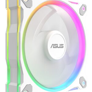 ASUS Prime MR120 Fan ARGB Reverse White Kompiuterio korpusui Ventiliatorius 12 cm Balta - Image 2