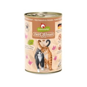 Granatapet DeliCatessen Kalakutiena ir fazanas – šlapias kačių maistas 400 g