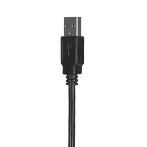 Lanberg CA-USBA-20CU-0018-BK USB kabelis 1.8m 2.0 USB A Juoda - Image 3