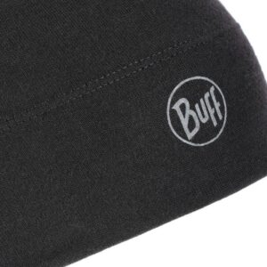 BUFF MERINO MIDWEIGHT BEANIE SOLID BLACK kepurė - Image 3