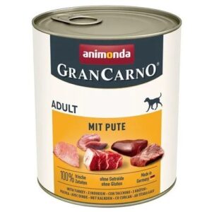 ANIMONDA GranCarno Adult with turkey - šlapias maistas šunims - 800g