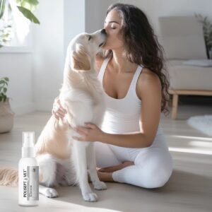 JM SANTE Polisept Vet Spray silver home spray - purškalas žaizdoms šunims ir katėms – 50ml - Image 3