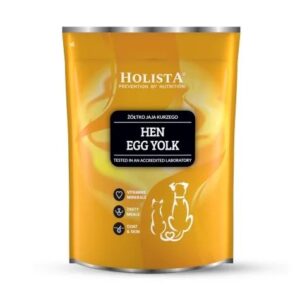 HOLISTA Hen egg yolk - papildai šunims ir katėms - 500g