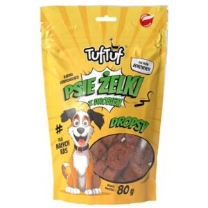TUF TUF Dog gummies - poultry drops - skanėstas šuniui - 80g