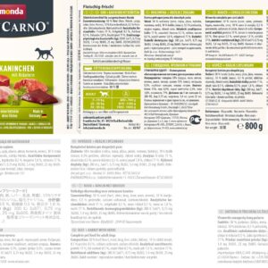 ANIMONDA GranCarno Adult Beef, rabbit and herbs - drėgnas ėdalas šunims - 800g - Image 2