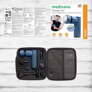 Medisana MG 600 masažuoklis Universalus Juoda, Mėlyna - Image 3