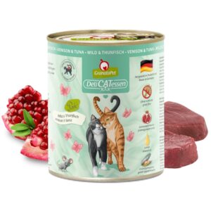 GranataPet DeliCATessen Venison and tuna - šlapias kačių maistas - 800g - Image 2