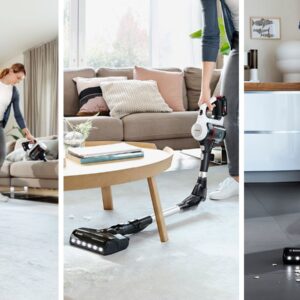 Bosch BSS711W siurblys-šluota / elektrinė šluota Dulkių siurbliui šluotai Baterija Sausa Bemaišis 0,3 L Juoda, Sidabras, Balta - Image 2