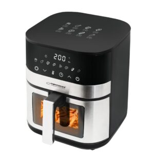 Esperanza EKA003 Keptuvė be riebalų 5L, 1400W Inox