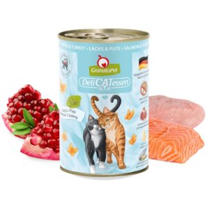 GranataPet DeliCATessen Salmon and turkey - šlapias kačių maistas - 400g - Image 2