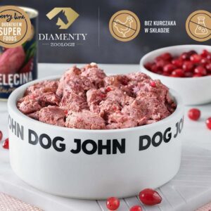 JOHN DOG Berry Line Adult Veal with cranberries - drėgnas ėdalas šunims - 400g - Image 2