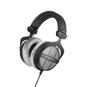 Beyerdynamic DT 990 PRO Ausinės Vielinis Su lankeliu Muzika Juoda, Pilka - Image 2