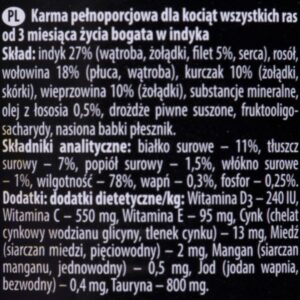 Dolina Noteci Premium Junior rig på kalkun - Šlapias kačių maistas - 400 g - Image 2