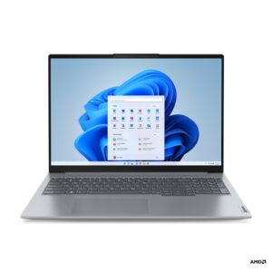 Lenovo ThinkBook 16 G6 ABP AMD Ryzen™ 7 7730U Knyginis kompiuteris 40,6 cm (16") WUXGA 16 GB DDR4-SDRAM 512 GB SSD Wi-Fi 6 (802.11ax) Windows 11 Pro Anglų Pilka