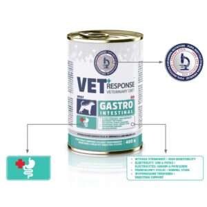 VET RESPONSE Gastrointestinal - drėgnas ėdalas šunims - 400g - Image 2