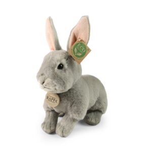 Rappa - Plush realistic stuffed rabbit 23 cm Eco-Friendly Soft Collection