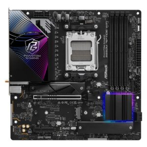 Asrock Phantom Gaming B850M Riptide WiFi AMD B850 AM5 lizdas „micro ATX“ - Image 3