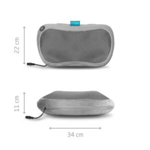 Ecomed 23309 masažinė sėdynė Juoda 24 W - Image 3