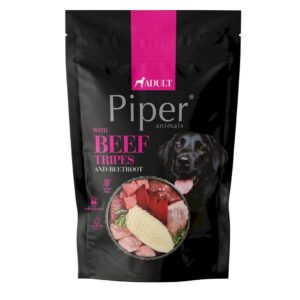 PIPER ANIMALS with beef tripes and beetroot - drėgnas ėdalas šunims - 500g