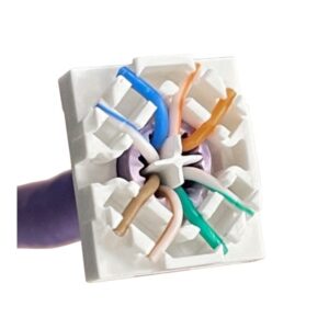 Alantec MB005-1 RJ45 be įrankių STP cat.6A PoE+ keystone modulis ALANTEC Plus - geresnis perdavimo našumas - Image 3