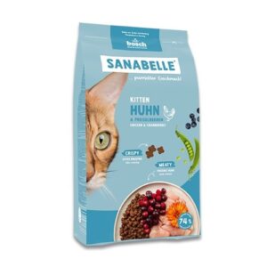 BOSCH Sanabelle Life Kitten chicken & cranberries - sausas kačių maistas - 8kg