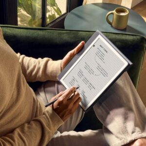 Ebook Naujasis „Kindle Scribe“ - 2024 m. laidos 10,2 colių neapakinamas 64GB „Wi-Fi“ (be užrakinto ekrano reklamų) su „Premium Pen Tungsten“ rašikliu - Image 3