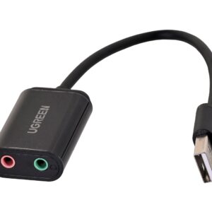 Ugreen 30724 garso plokštė 2.0 kanalai USB - Image 2