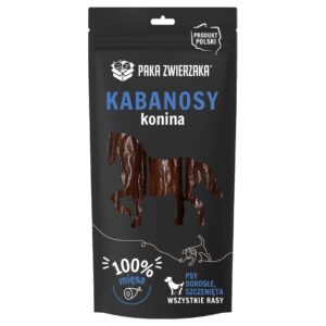 PAKA ZWIERZAKA Sausages Horse - skanėstas šuniui - 80g