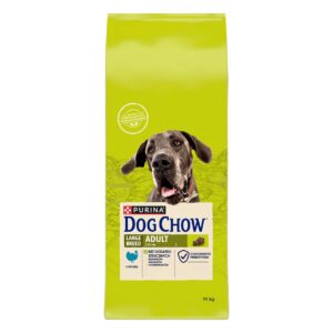 Purina DOG CHOW Large Breed Adult 14 kg Suaugusių Kalakutiena