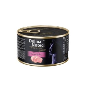 DOLINA NOTECI Premium Sterilised Rich in turkey - šlapias kačių maistas - 185g