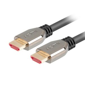 Lanberg CA-HDMI-30CU-0018-BK kabelis  HDMI 1.8m HDMI Typu A (Standard) 8K 60Hz - Image 2