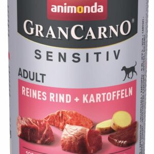 ANIMONDA GranCarno Adult Sensitiv Beef with potatoes - šlapias maistas šunims - 400g
