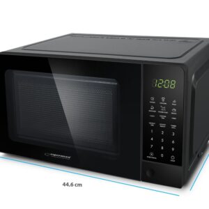Esperanza EKO009 mikrobangų krosnelė Juoda Mikrobangų krosnelė be papildomų funkcijų Stalviršis 20 L 700 W - Image 3
